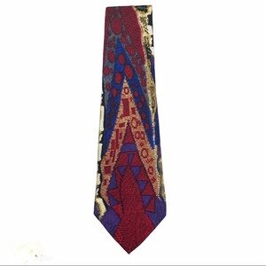 Corgi Australia vintage 100% silk tie hand finished in USA